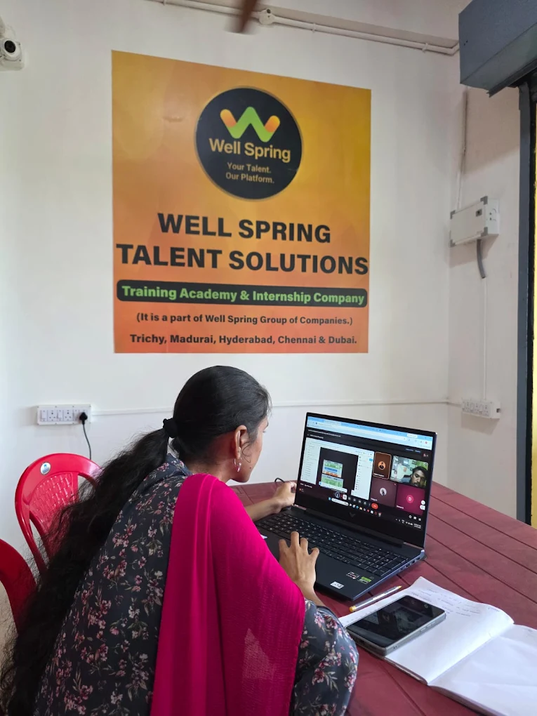Online software courses with remote learning and trainer guidance at Well Spring